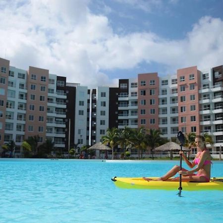 Departamento Con Laguna Artificial Cancún Kültér fotó