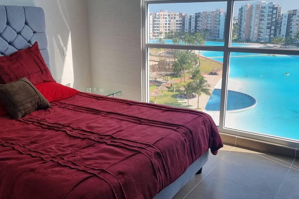 Departamento Con Laguna Artificial Cancún Kültér fotó