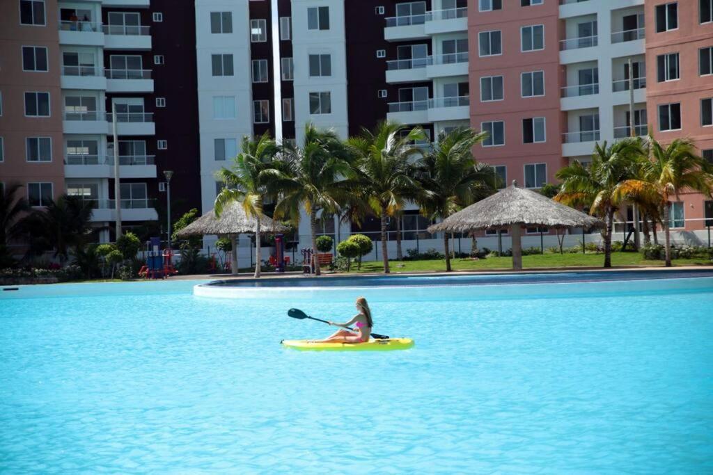 Departamento Con Laguna Artificial Cancún Kültér fotó